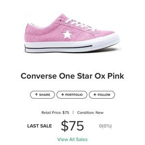 Converse One Star Ox Pink